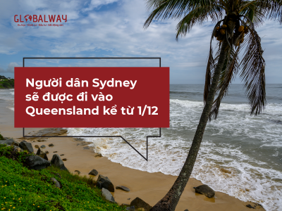 Người dân Sydney sẽ được đi vào Queensland kể từ ngày 1/12